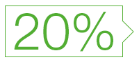 20 Prozent 20 Prozent