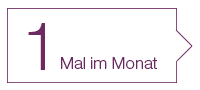 Einmal im Monat Einmal im Monat