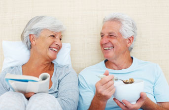 Lachende Senioren Lachende Senioren